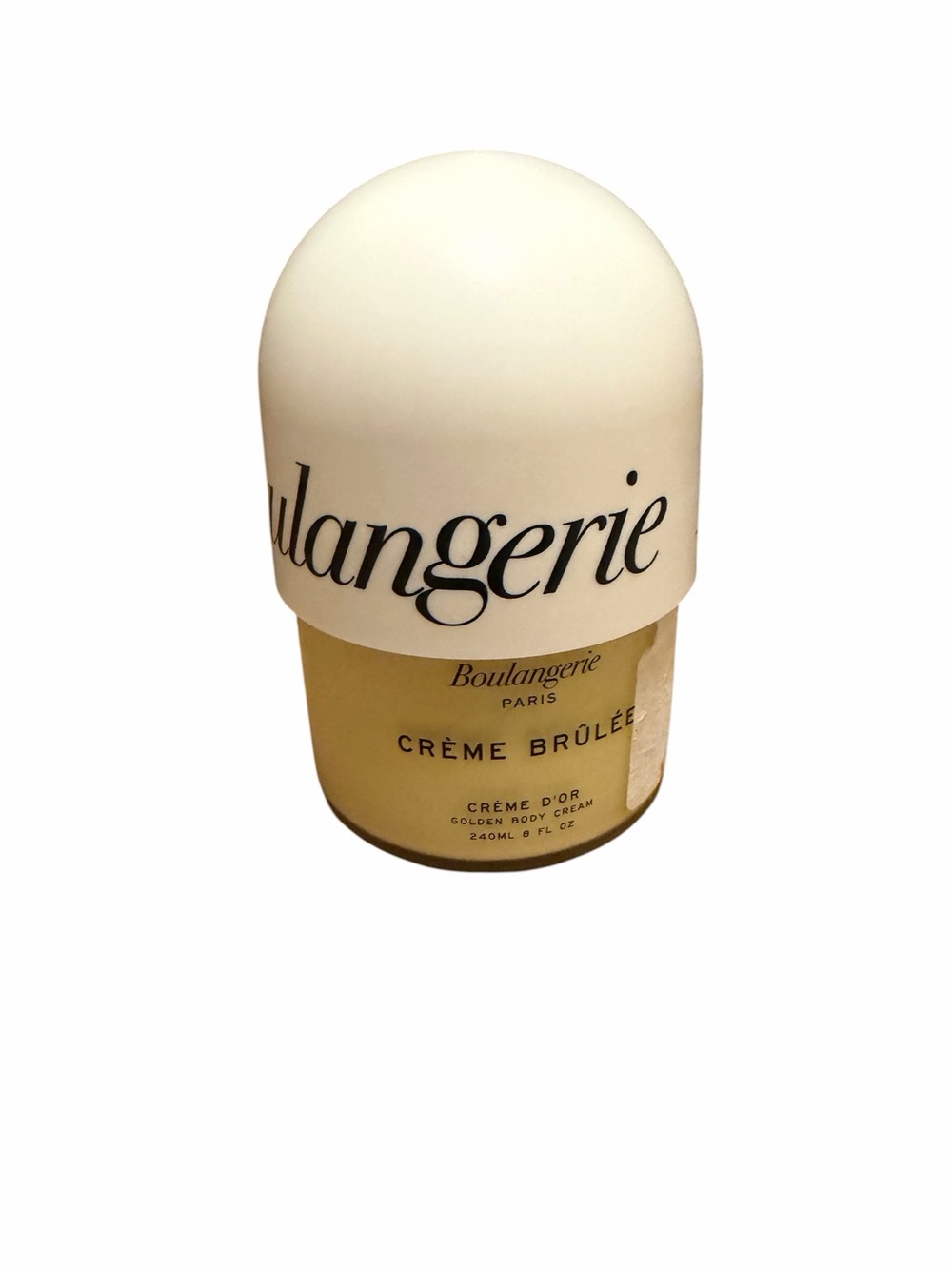 Boulangerie Crème Brûlée Golden Body Cream — Cream/Gold